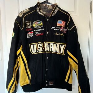 Vintage U.S. Army Mark Martin Nascar Racing Jacket